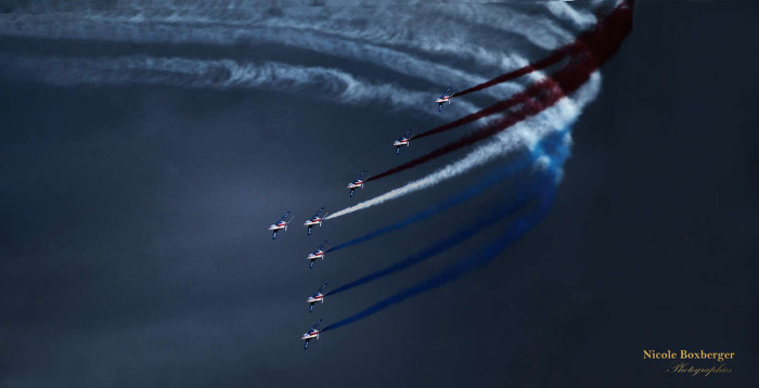 Patrouille de France Aout 2016 Saint-Quentin(Roupy)