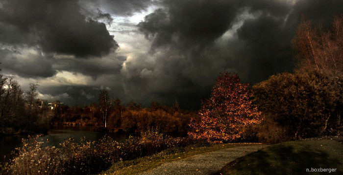 Scène d'orage - Réserve d'Isle