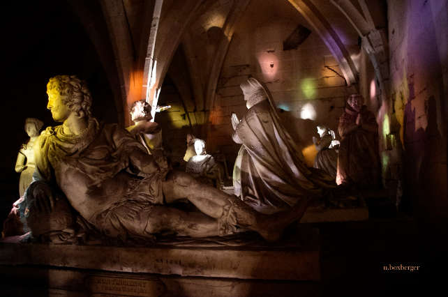 Les gisants du château de Pierrefonds