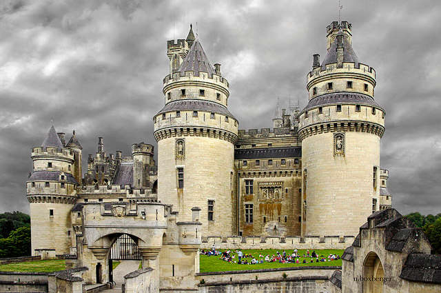 Entrée du château de Pierrefonds